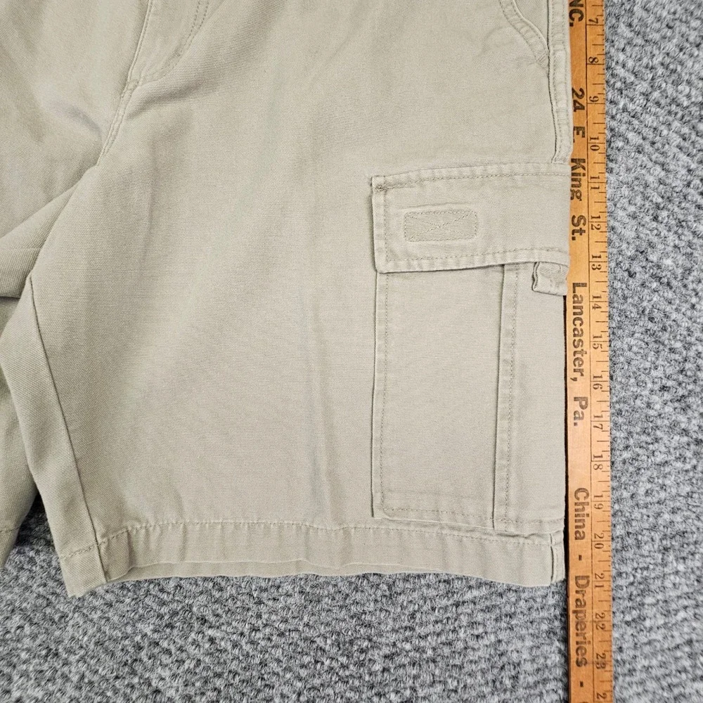 The North Face A5 Series Mens‎ 34 Cargo Shorts Khaki Tan Cotton Canvas Hiking